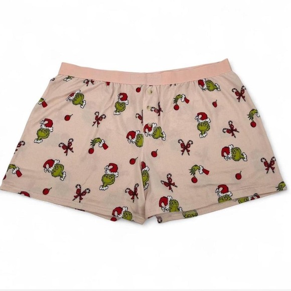 NWT AE Grinch Christmas Lounge Set | XXL | Cozy | Festive | Holiday - Picture 5 of 8